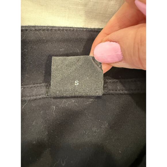 HUGO by HUGO BOSS Quarter Zip Regular Fit Sweatshirt Black Women's Size Small - Picture 6 of 11